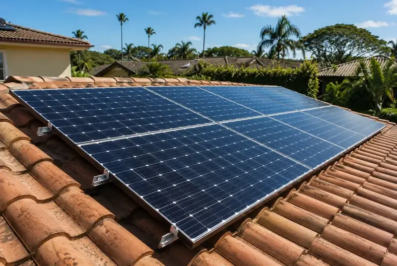 Installation de panneaux solaires à Auzielle